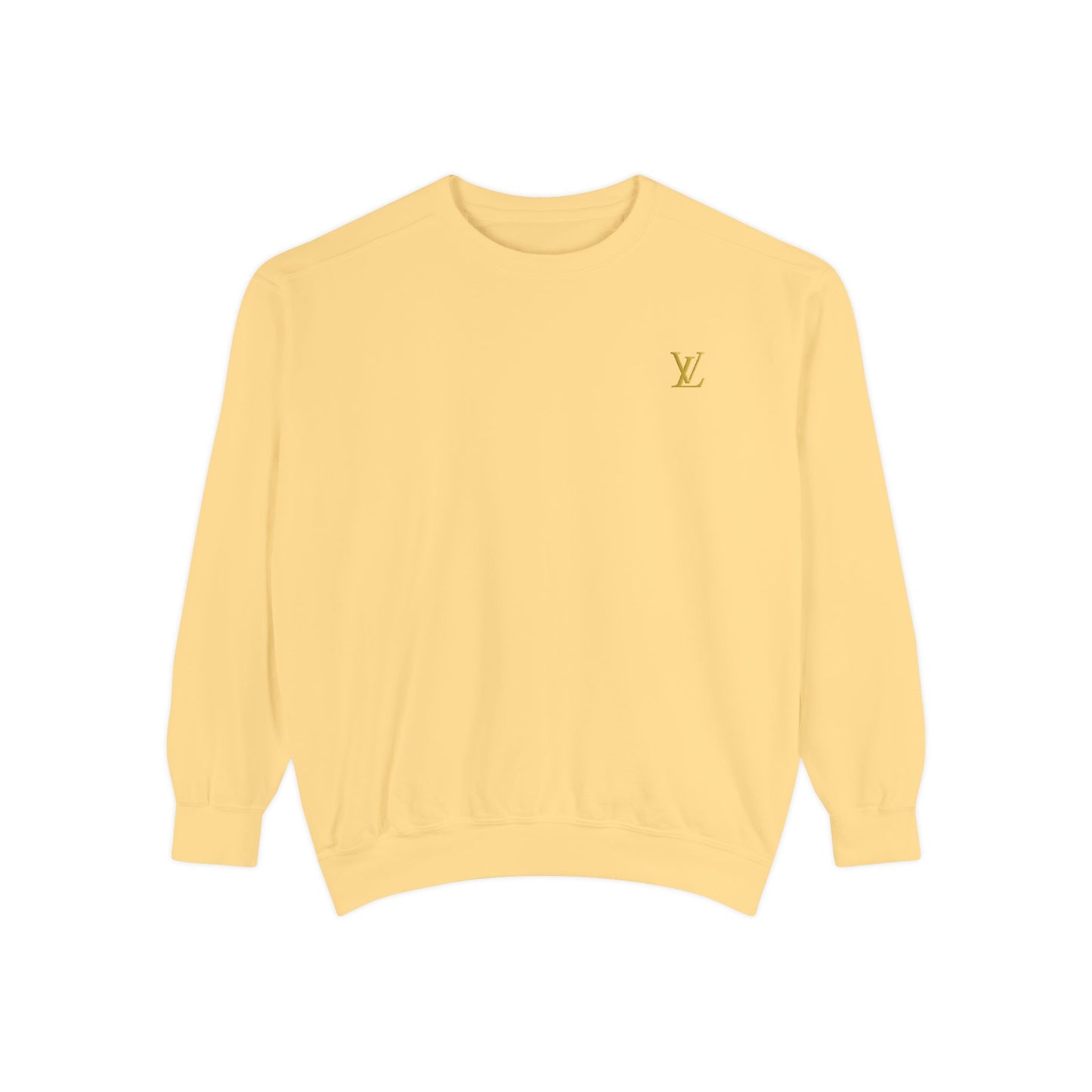 Zyrix LuxeWear – Unisex Garment-Dyed Sweatshirt