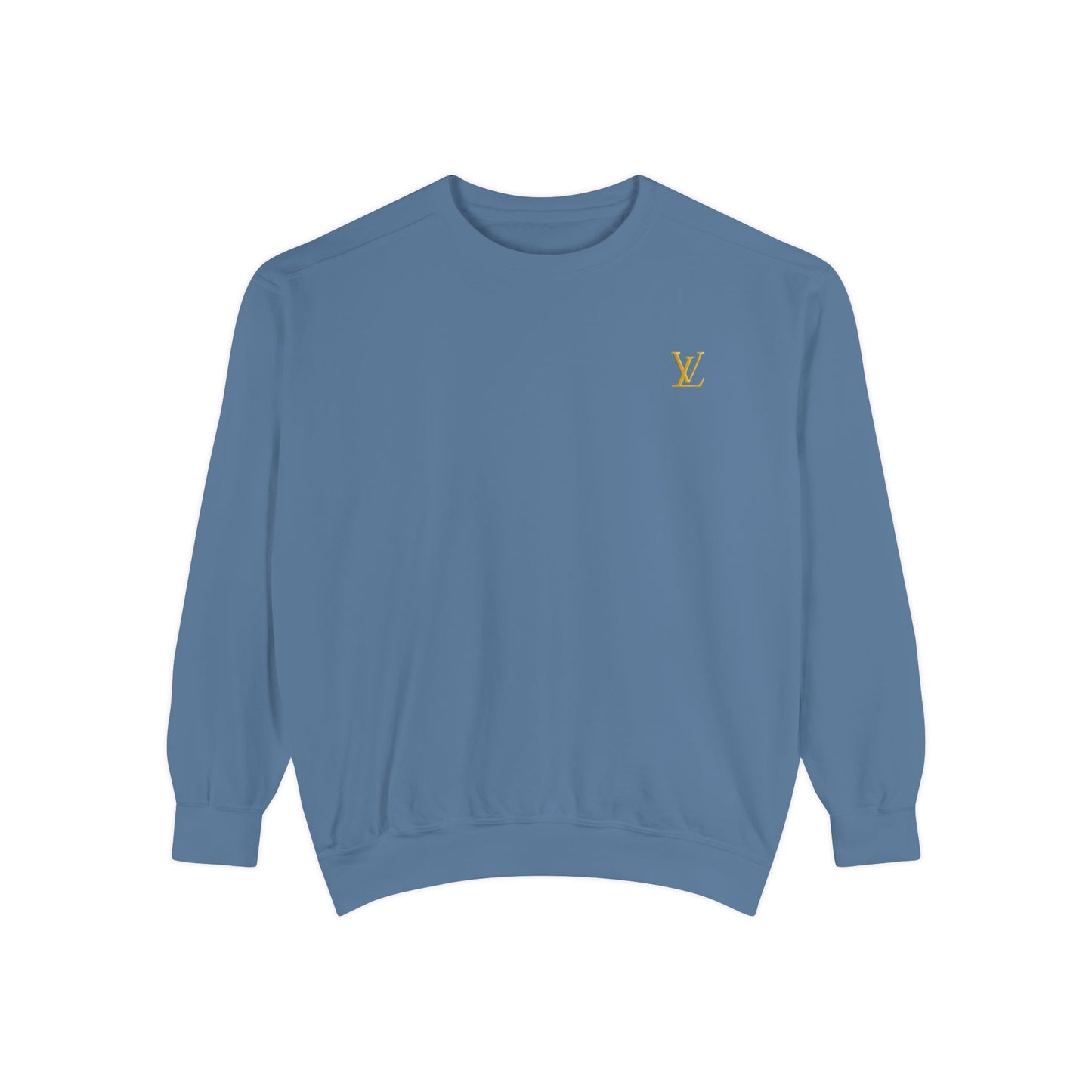 Zyrix LuxeWear – Unisex Garment-Dyed Sweatshirt
