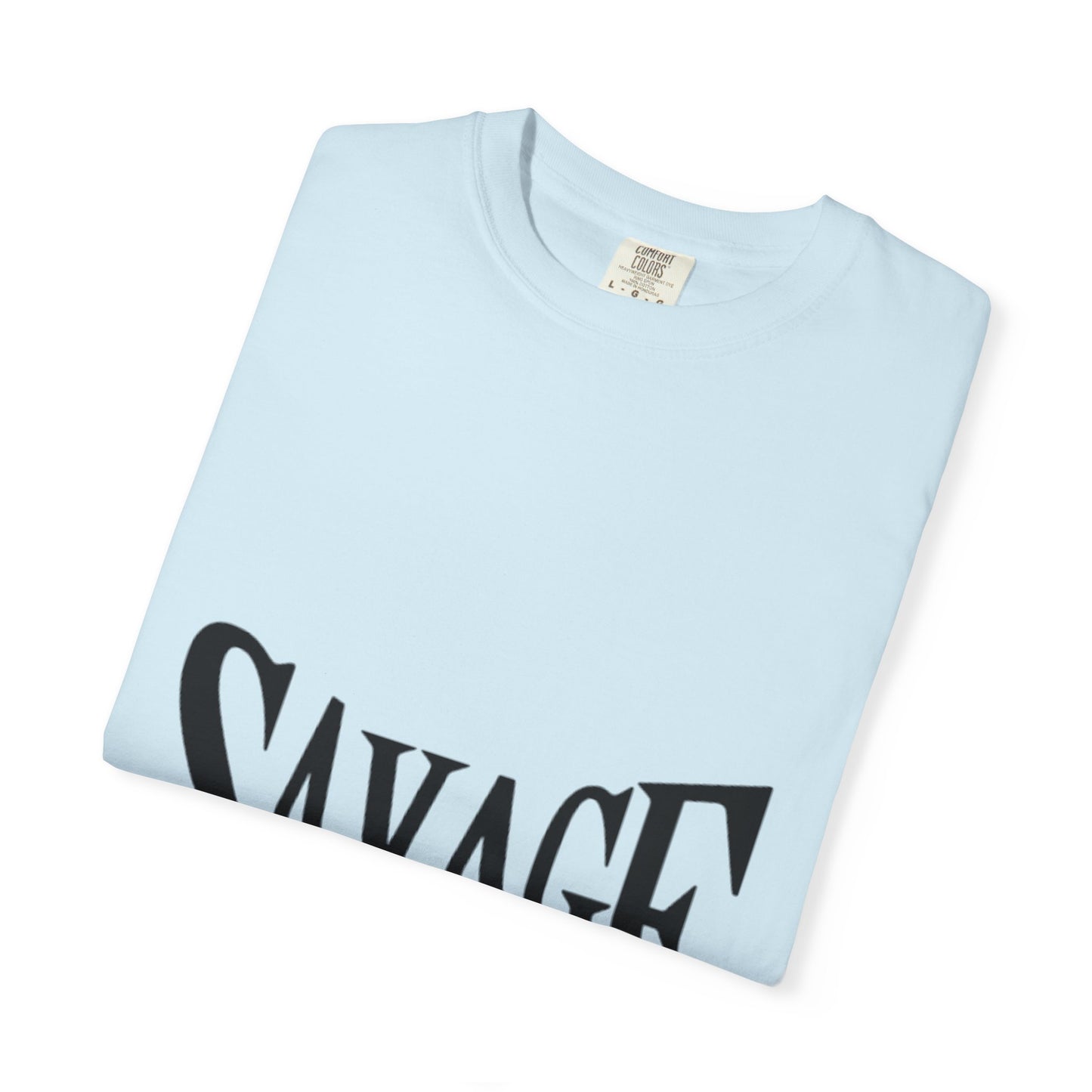 Zyrix Edge Tee – Minimalist Streetwear, Garment-Dyed Unisex Fit