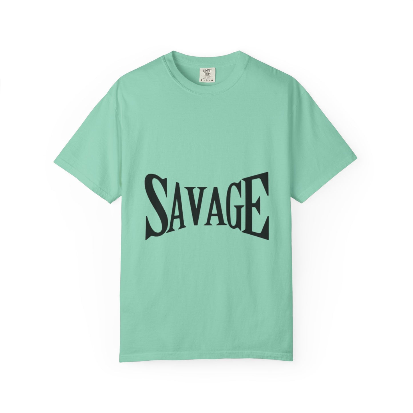 Zyrix Edge Tee – Minimalist Streetwear, Garment-Dyed Unisex Fit