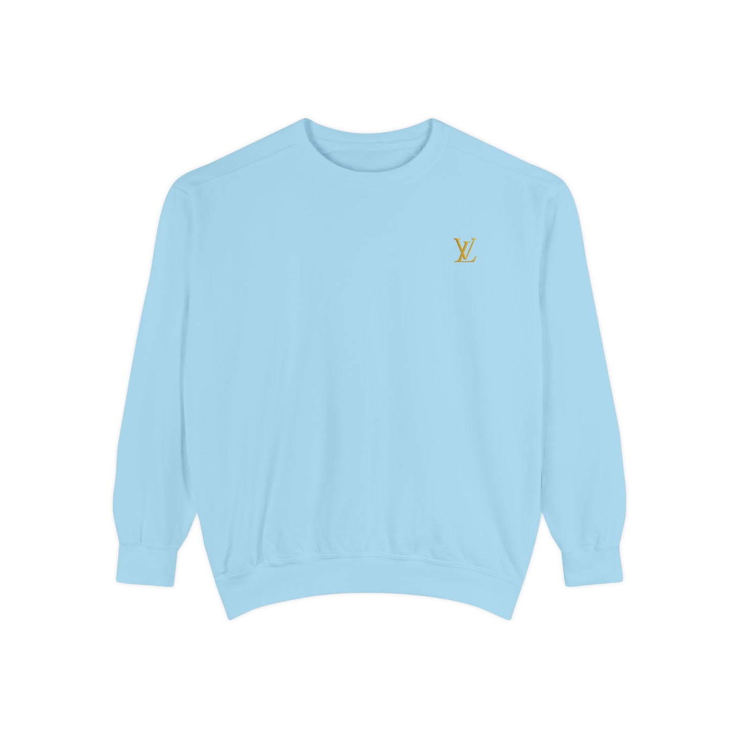 Zyrix LuxeWear – Unisex Garment-Dyed Sweatshirt