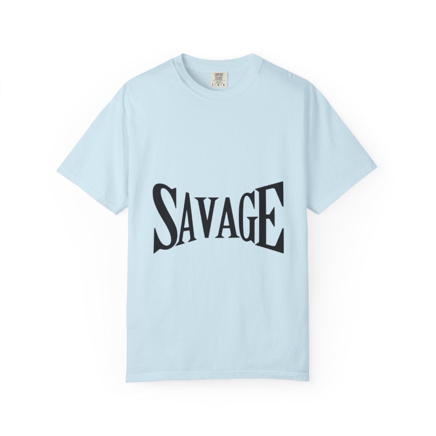Zyrix Edge Tee – Minimalist Streetwear, Garment-Dyed Unisex Fit