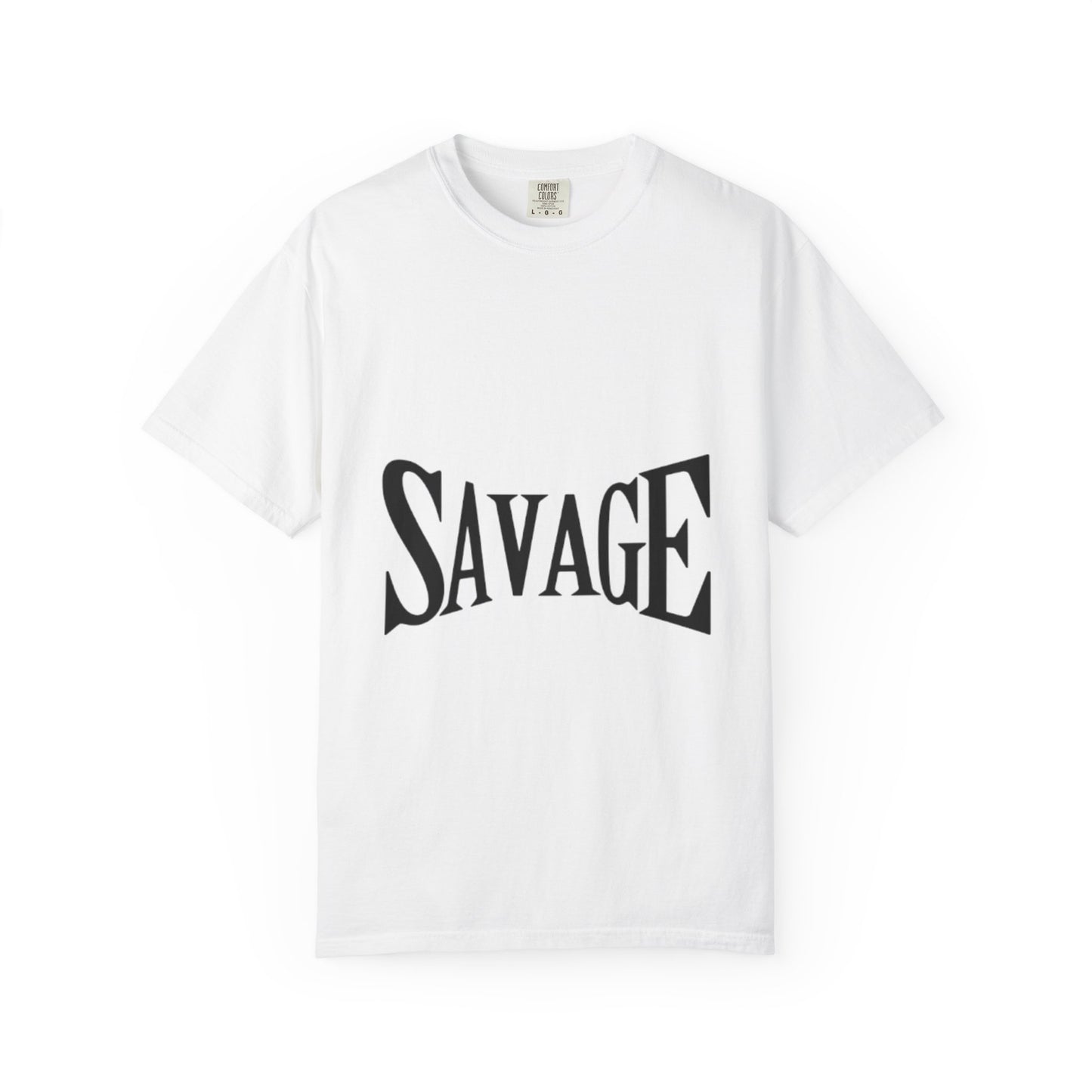 Zyrix Edge Tee – Minimalist Streetwear, Garment-Dyed Unisex Fit
