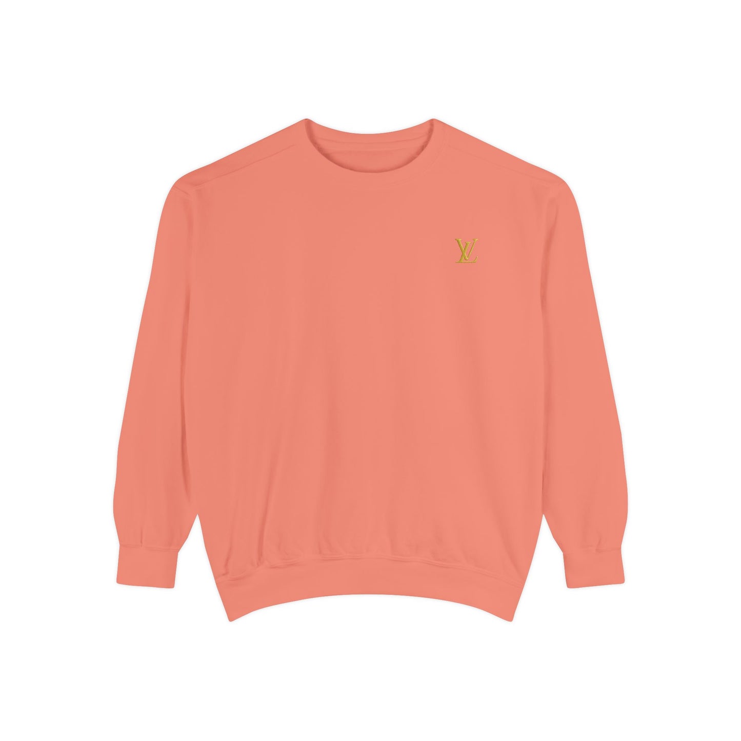 Zyrix LuxeWear – Unisex Garment-Dyed Sweatshirt