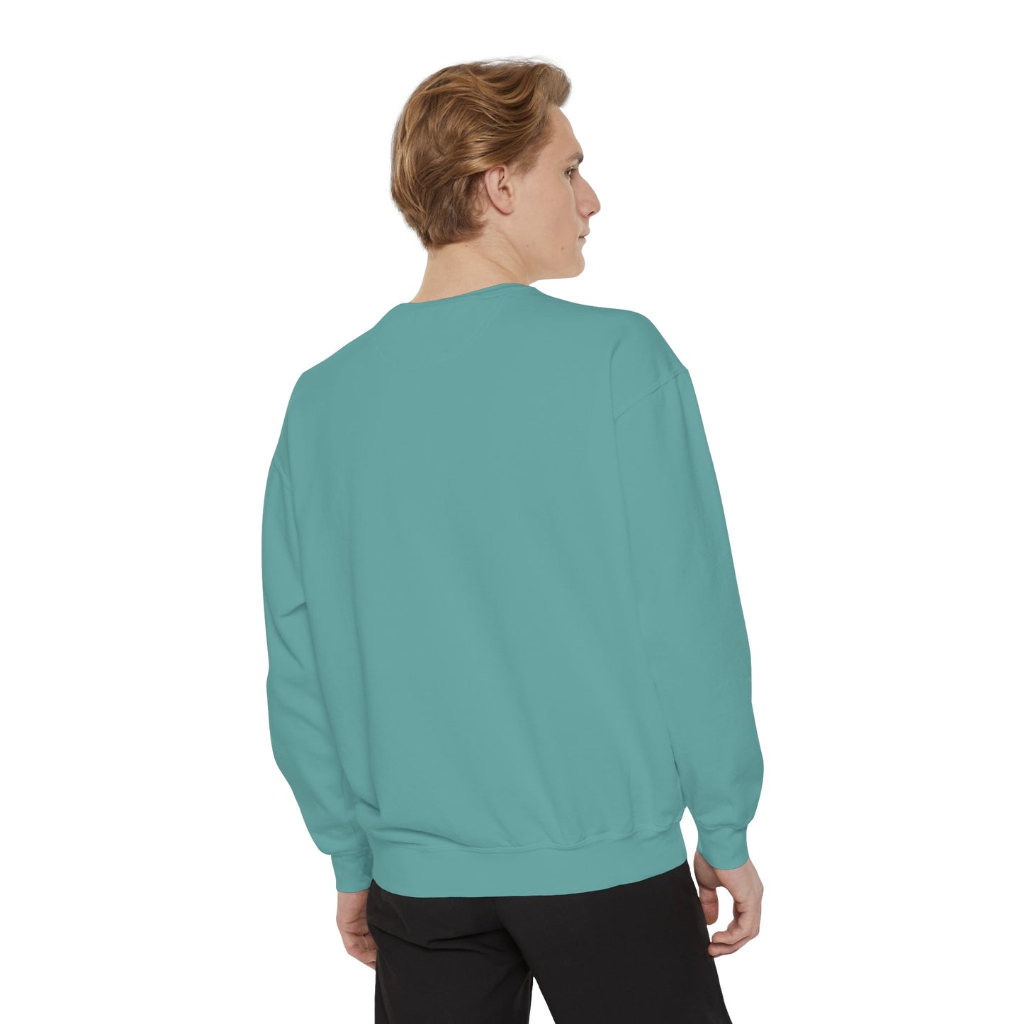 Zyrix LuxeWear – Unisex Garment-Dyed Sweatshirt