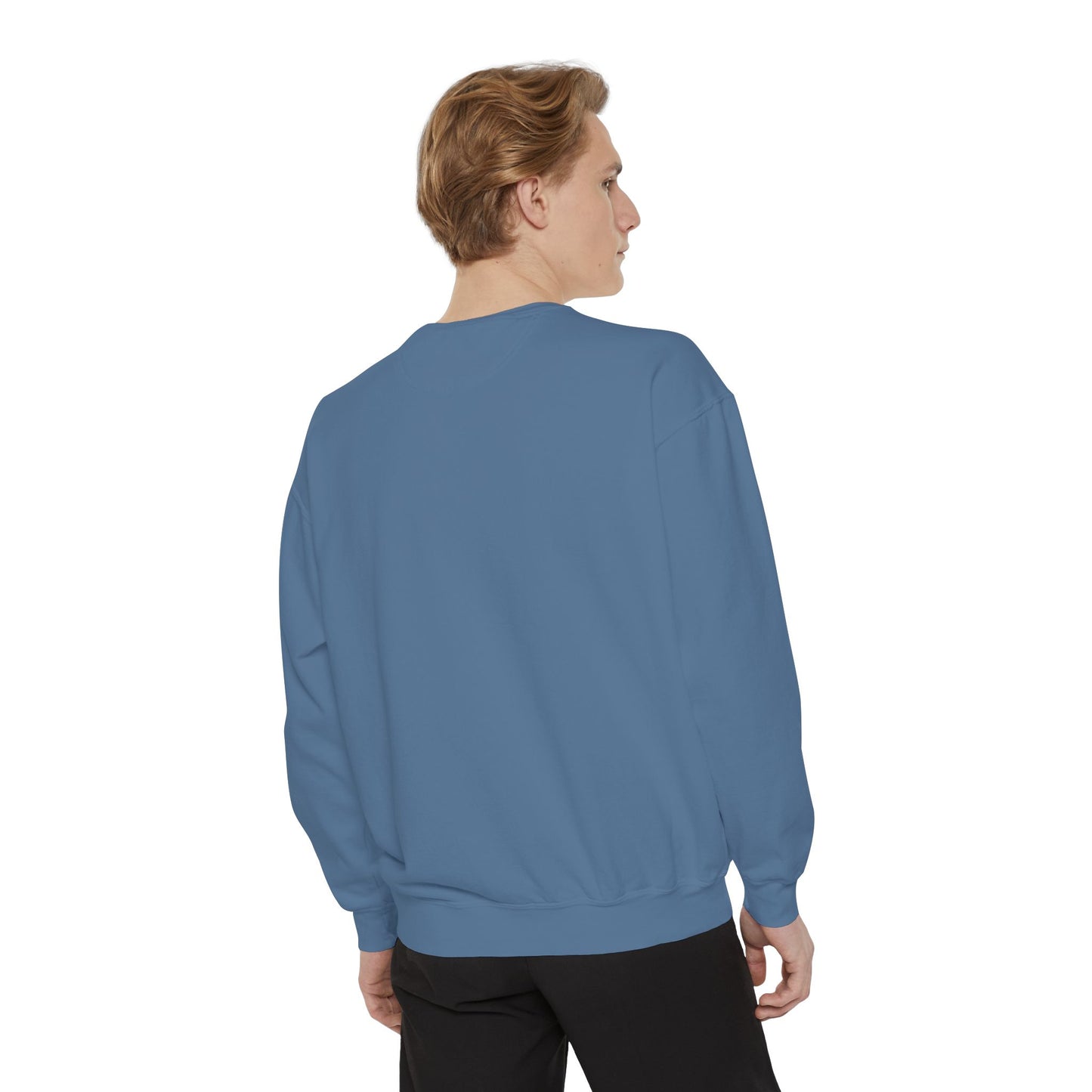 Zyrix LuxeWear – Unisex Garment-Dyed Sweatshirt