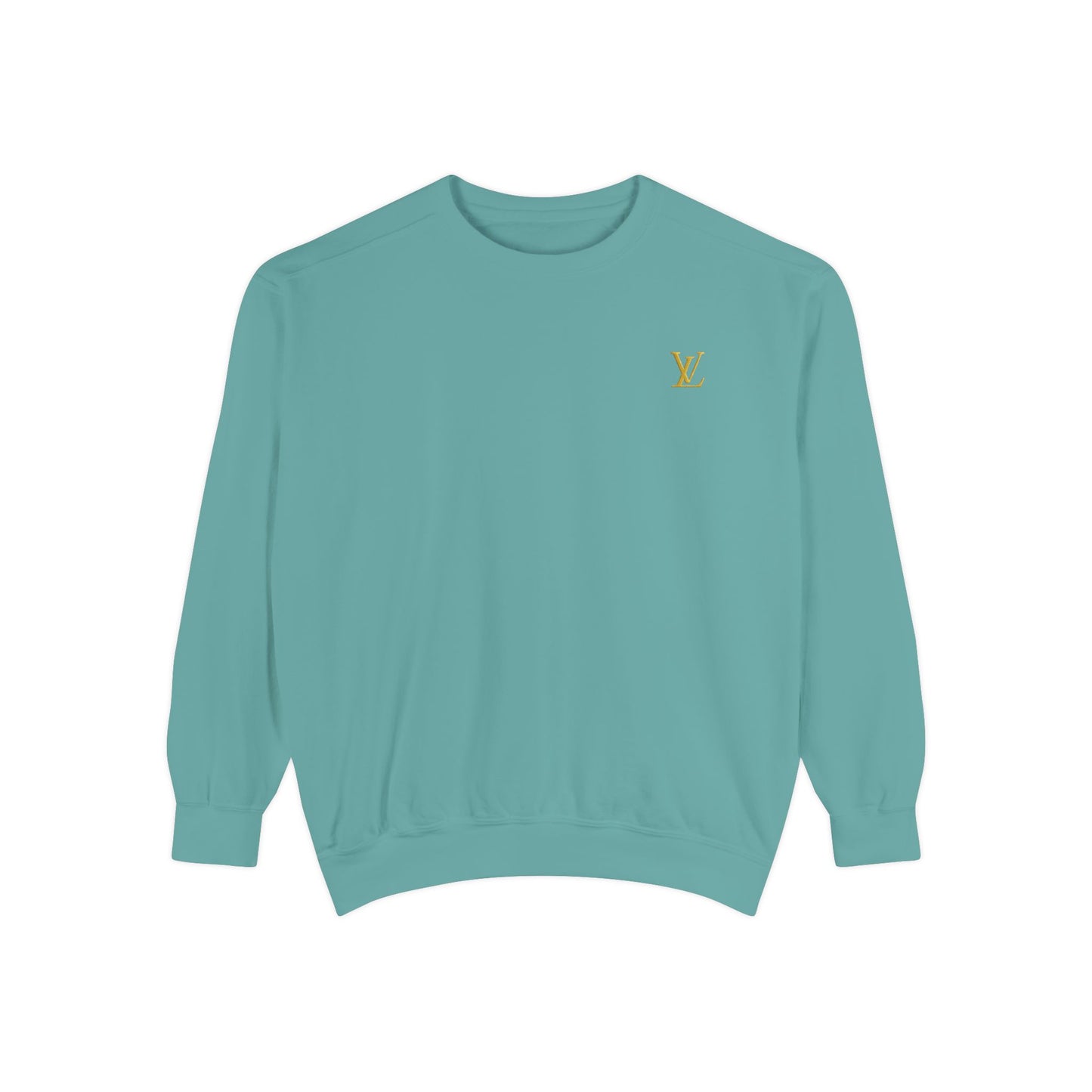 Zyrix LuxeWear – Unisex Garment-Dyed Sweatshirt