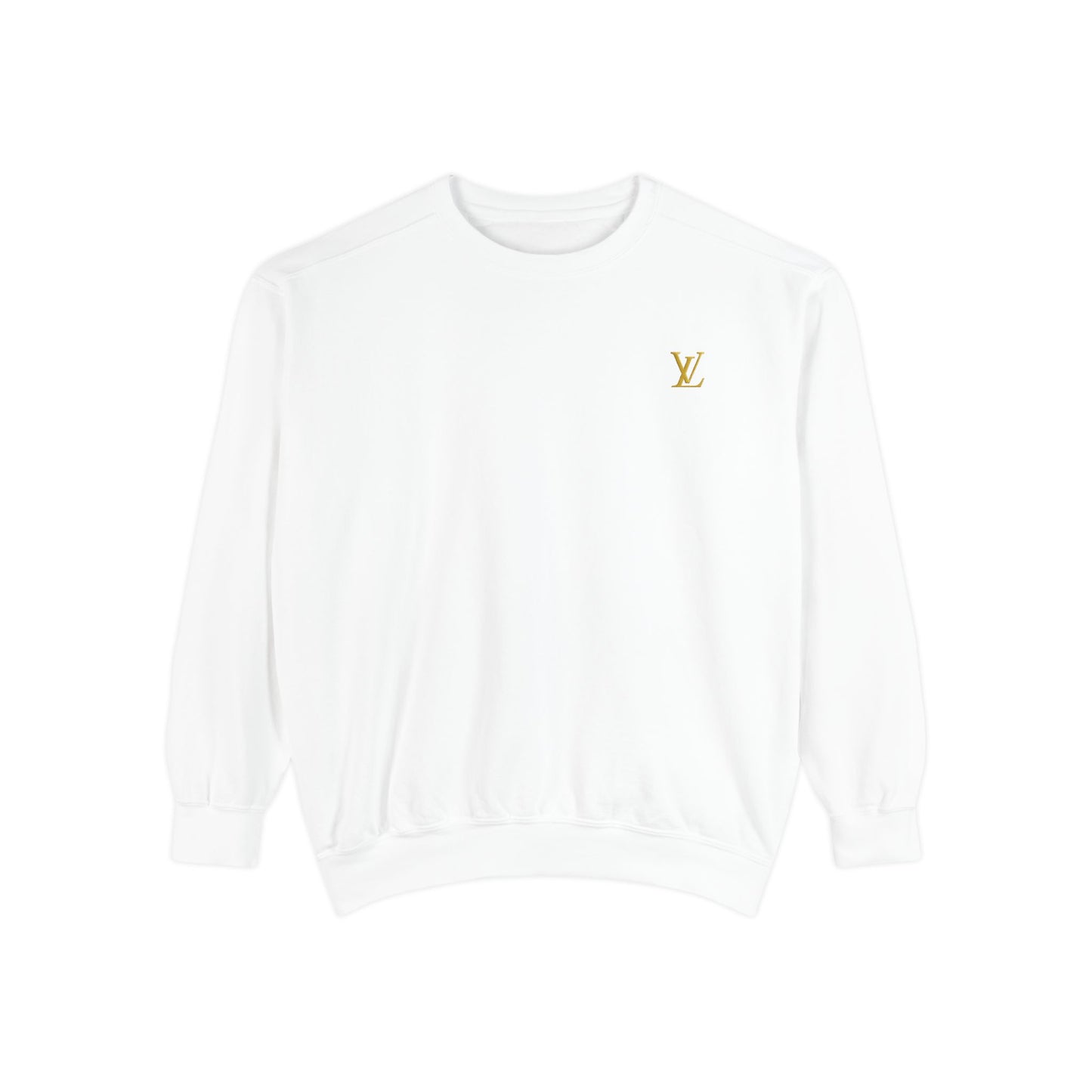 Zyrix LuxeWear – Unisex Garment-Dyed Sweatshirt