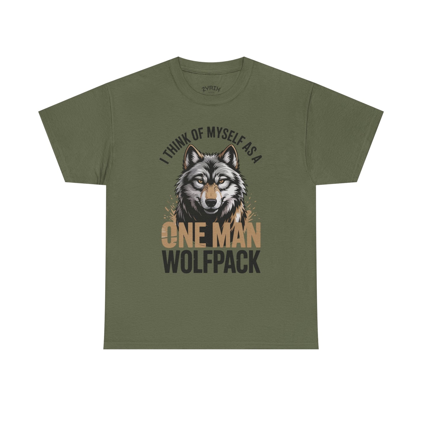 Zyric Wolfpack Tee - One Man. One Pack.