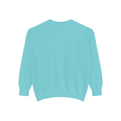 Zyrix LuxeWear – Unisex Garment-Dyed Sweatshirt