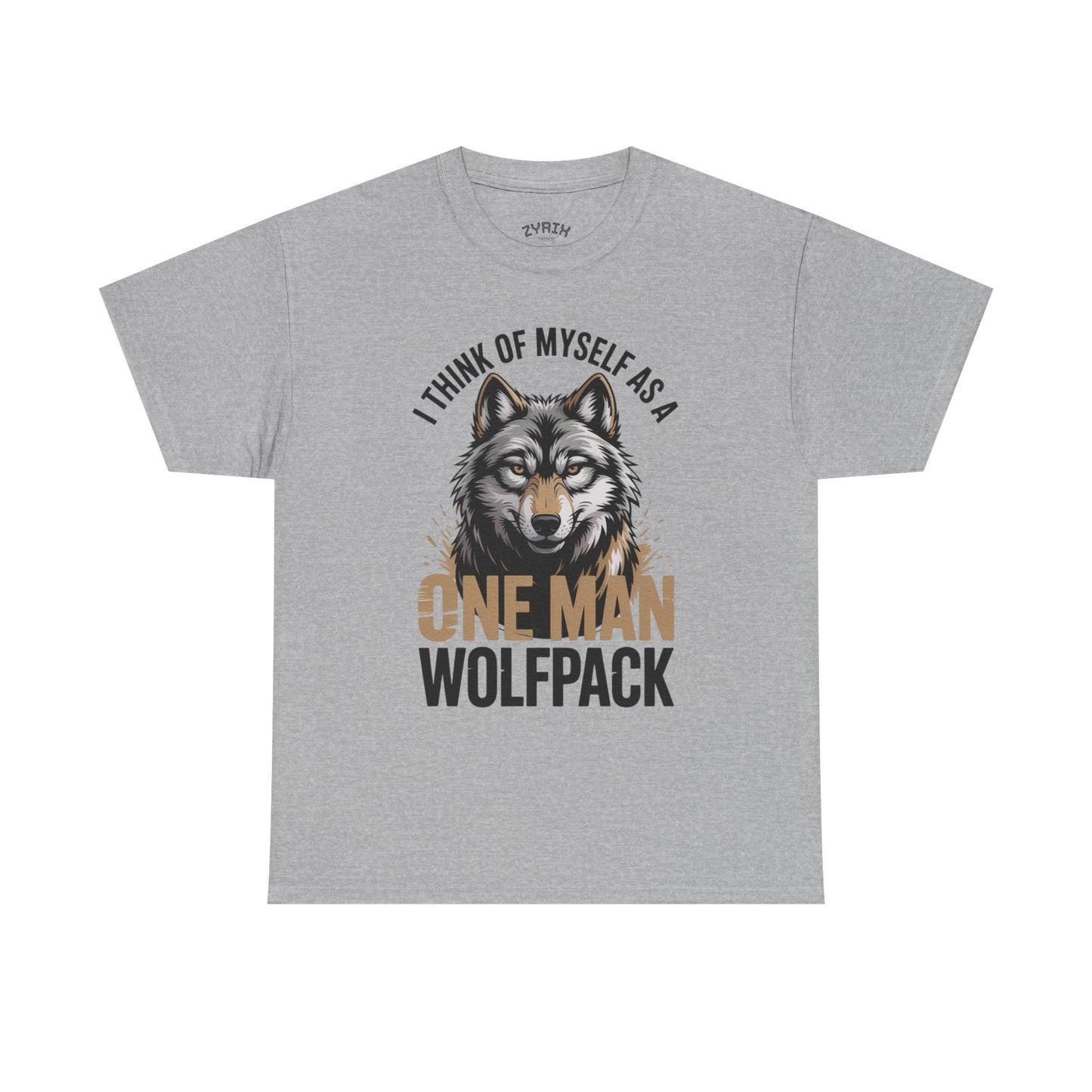 Zyric Wolfpack Tee - One Man. One Pack.