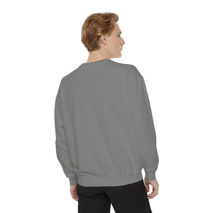 Zyrix LuxeWear – Unisex Garment-Dyed Sweatshirt