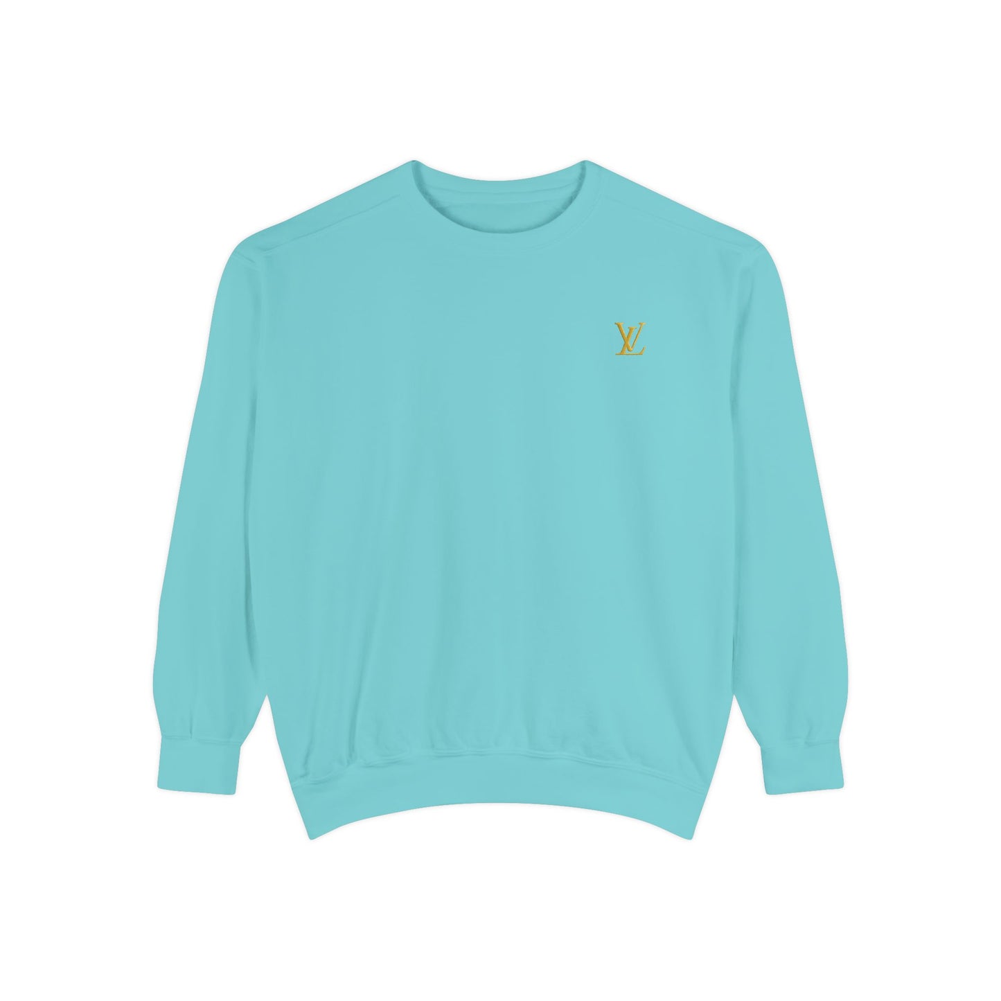 Zyrix LuxeWear – Unisex Garment-Dyed Sweatshirt