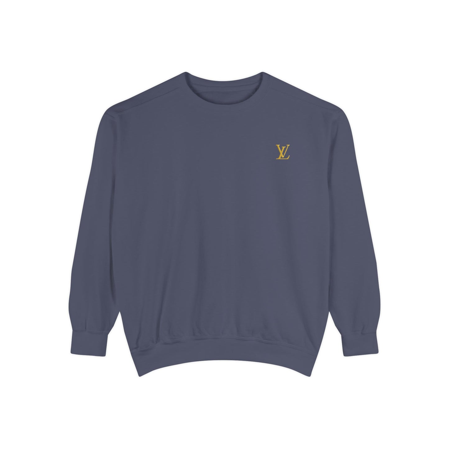 Zyrix LuxeWear – Unisex Garment-Dyed Sweatshirt