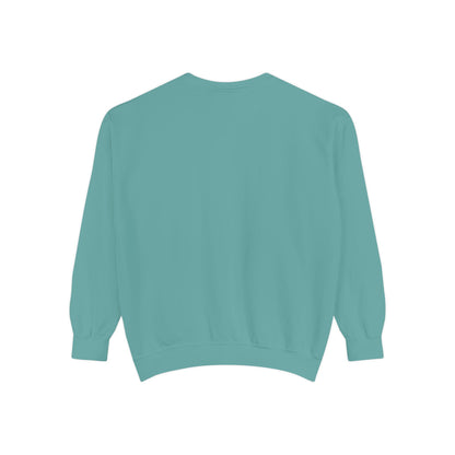 Zyrix LuxeWear – Unisex Garment-Dyed Sweatshirt