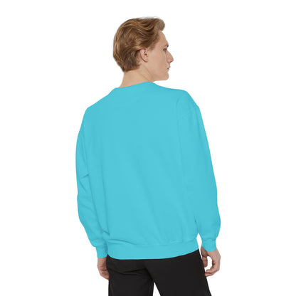 Zyrix LuxeWear – Unisex Garment-Dyed Sweatshirt