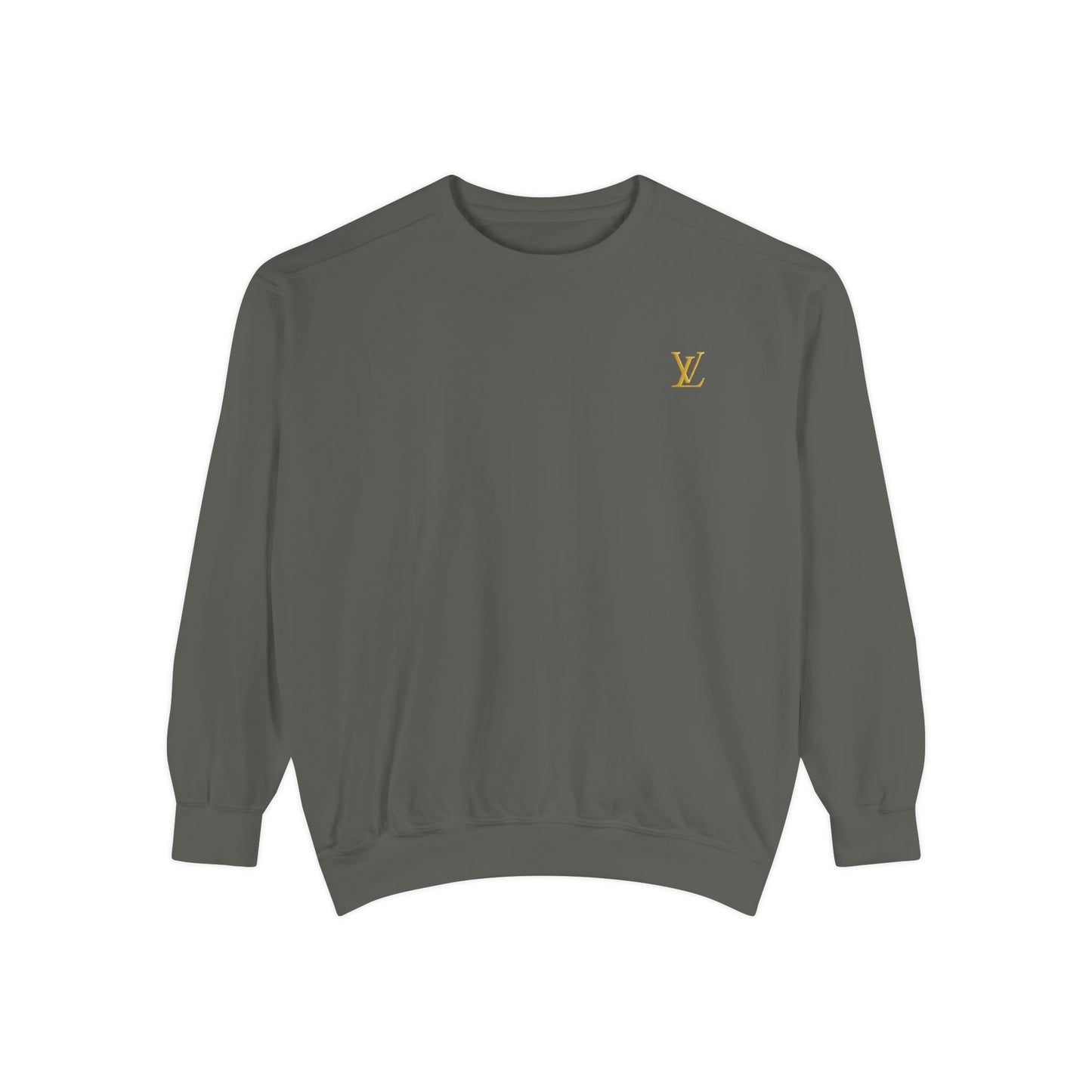 Zyrix LuxeWear – Unisex Garment-Dyed Sweatshirt