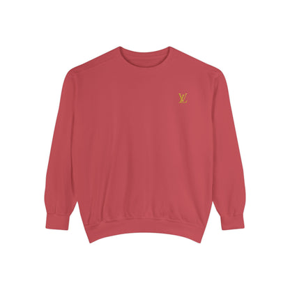 Zyrix LuxeWear – Unisex Garment-Dyed Sweatshirt