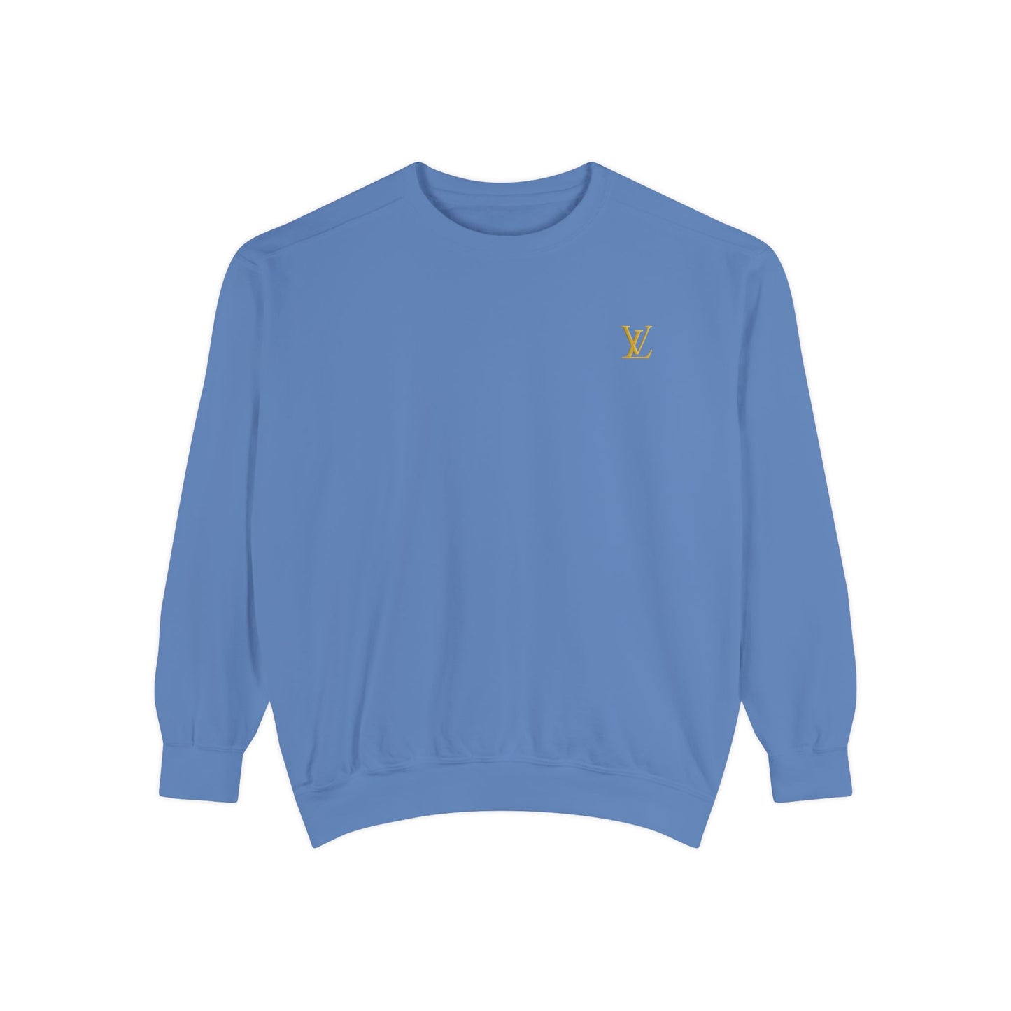 Zyrix LuxeWear – Unisex Garment-Dyed Sweatshirt