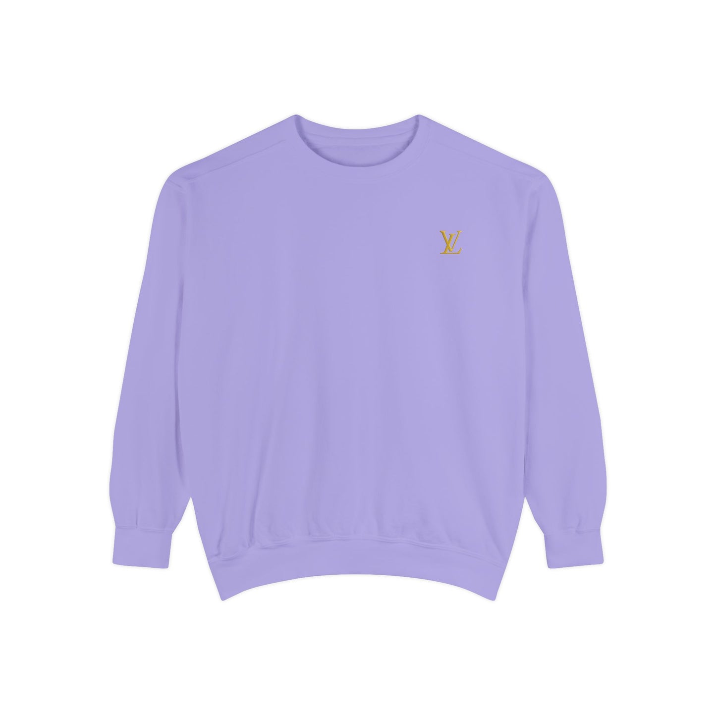Zyrix LuxeWear – Unisex Garment-Dyed Sweatshirt