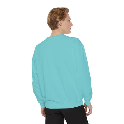 Zyrix LuxeWear – Unisex Garment-Dyed Sweatshirt