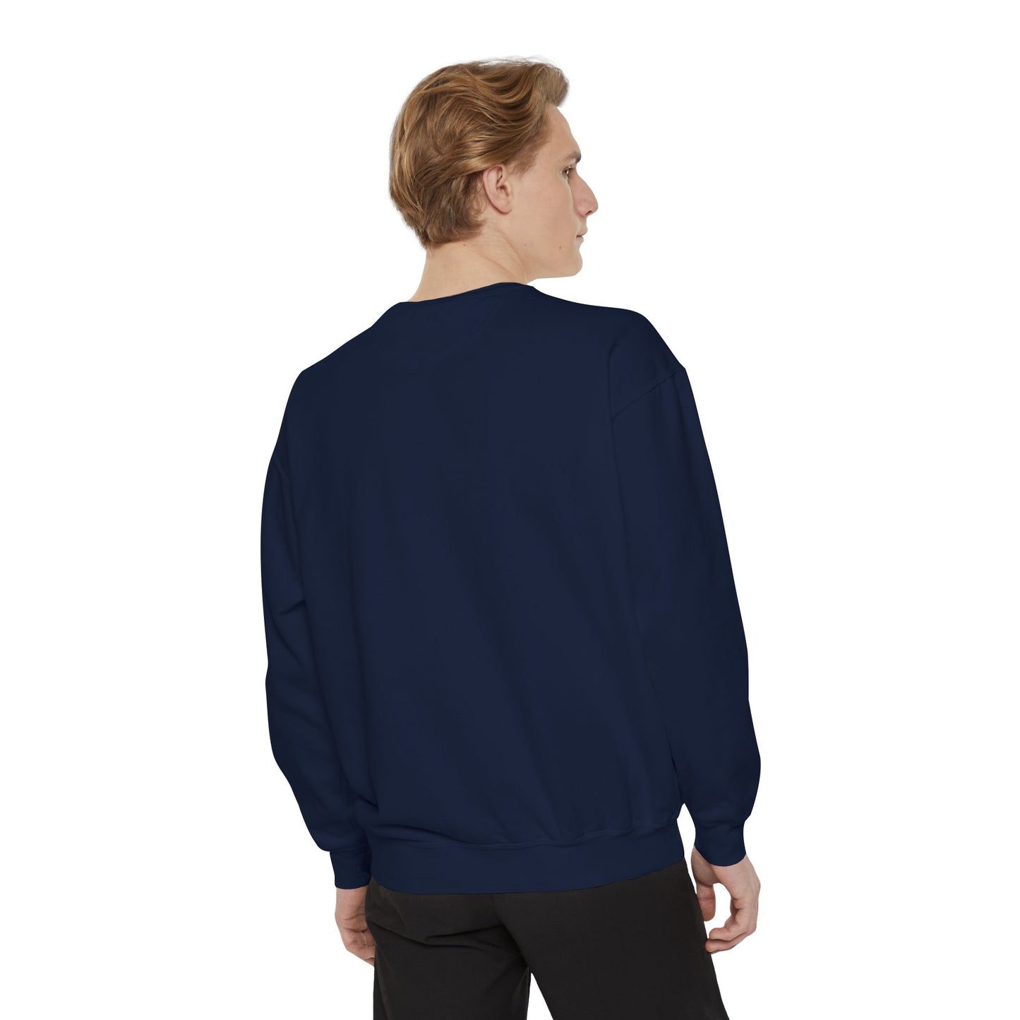 Zyrix LuxeWear – Unisex Garment-Dyed Sweatshirt