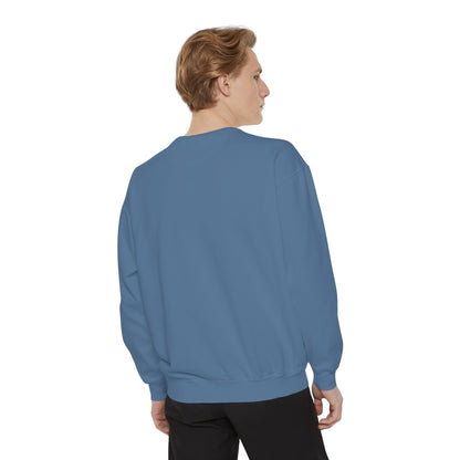 Zyrix LuxeWear – Unisex Garment-Dyed Sweatshirt