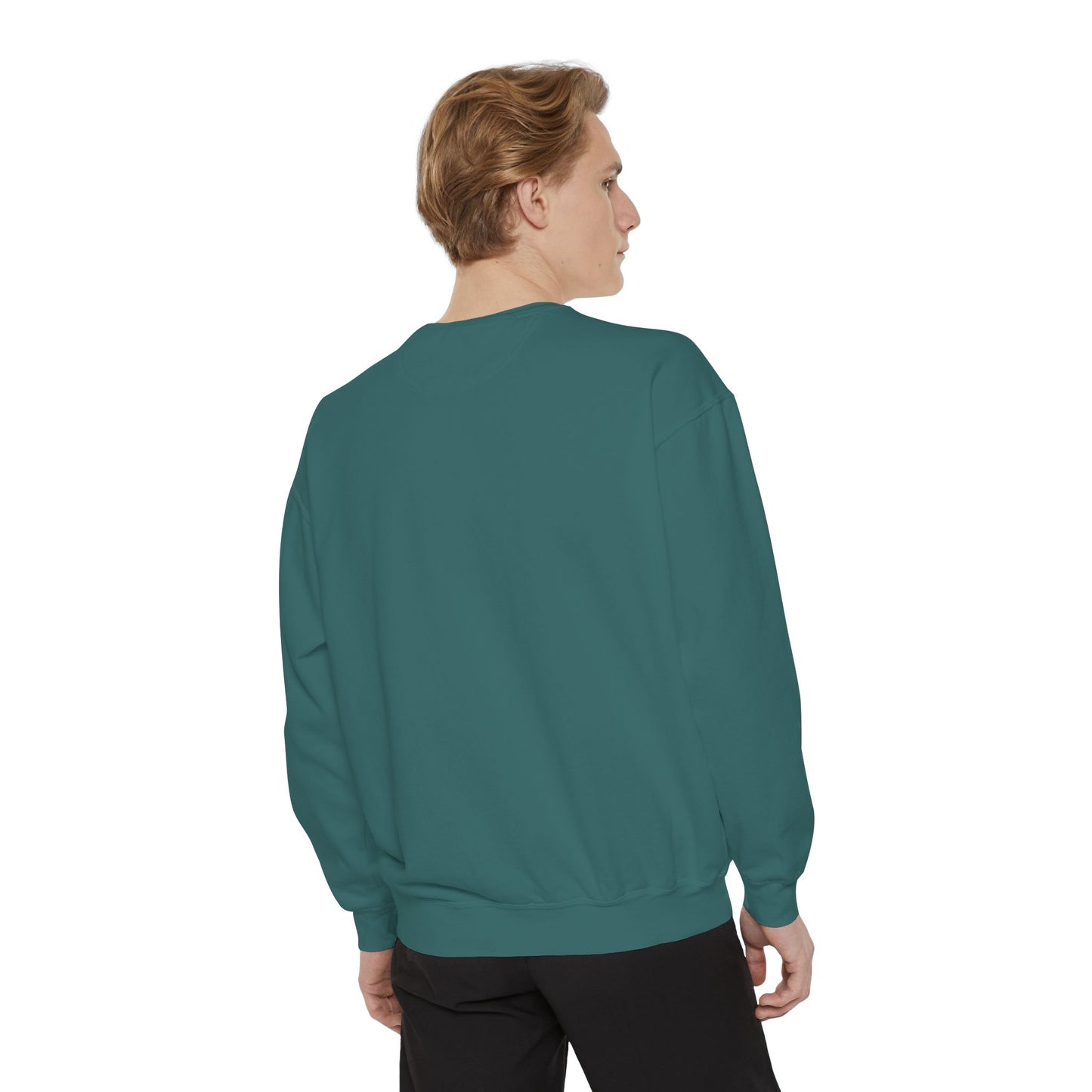 Zyrix LuxeWear – Unisex Garment-Dyed Sweatshirt