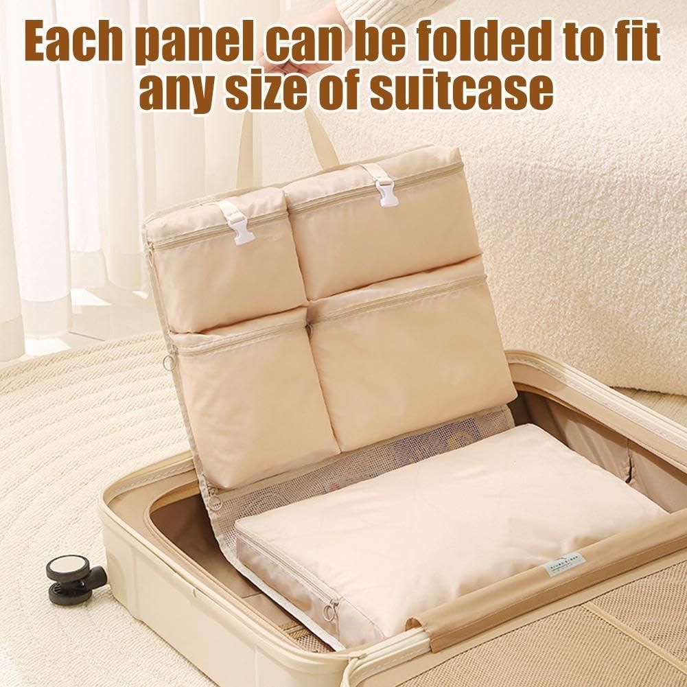Zyrix Aura Tote – Premium Foldable Organizer