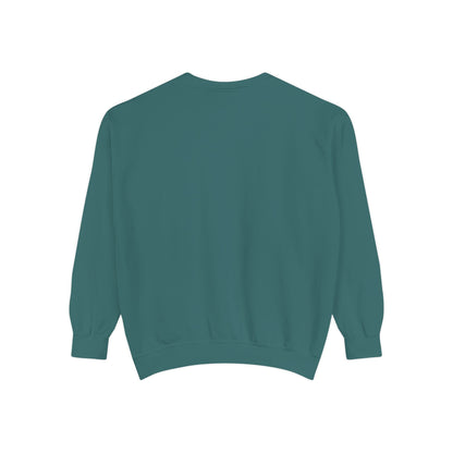 Zyrix LuxeWear – Unisex Garment-Dyed Sweatshirt