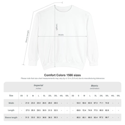 Zyrix LuxeWear – Unisex Garment-Dyed Sweatshirt