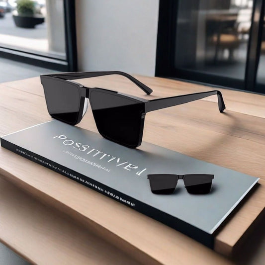 Zyrix Luxe Square Sunglasses – Unisex Polarized Frame