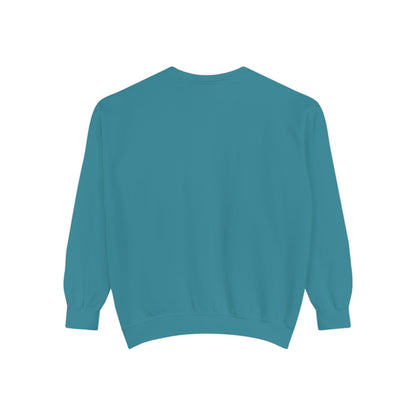 Zyrix LuxeWear – Unisex Garment-Dyed Sweatshirt